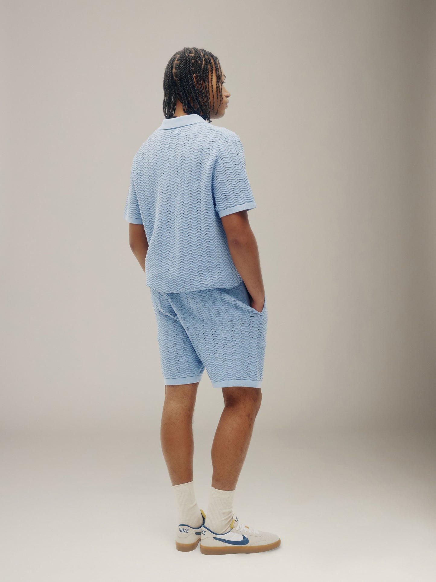 KUWALLA - Wave Knit Polo - 