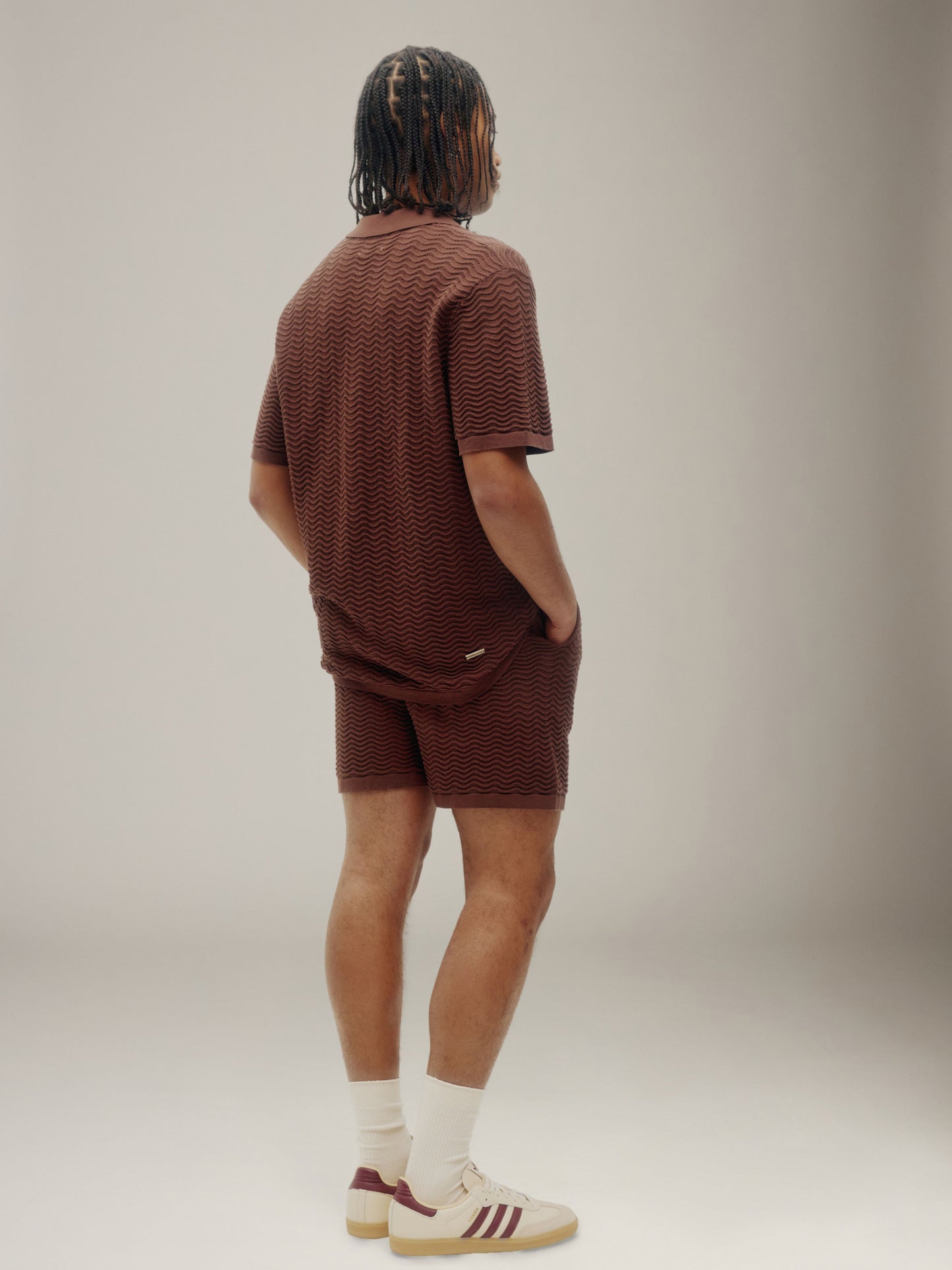 KUWALLA - Wave Knit Polo - 