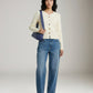 SADIE & SAGE - Mochi Heart Button Cardigan - 