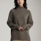 LOVEFINN - Anthousa Mockneck Pullover Sweater - 