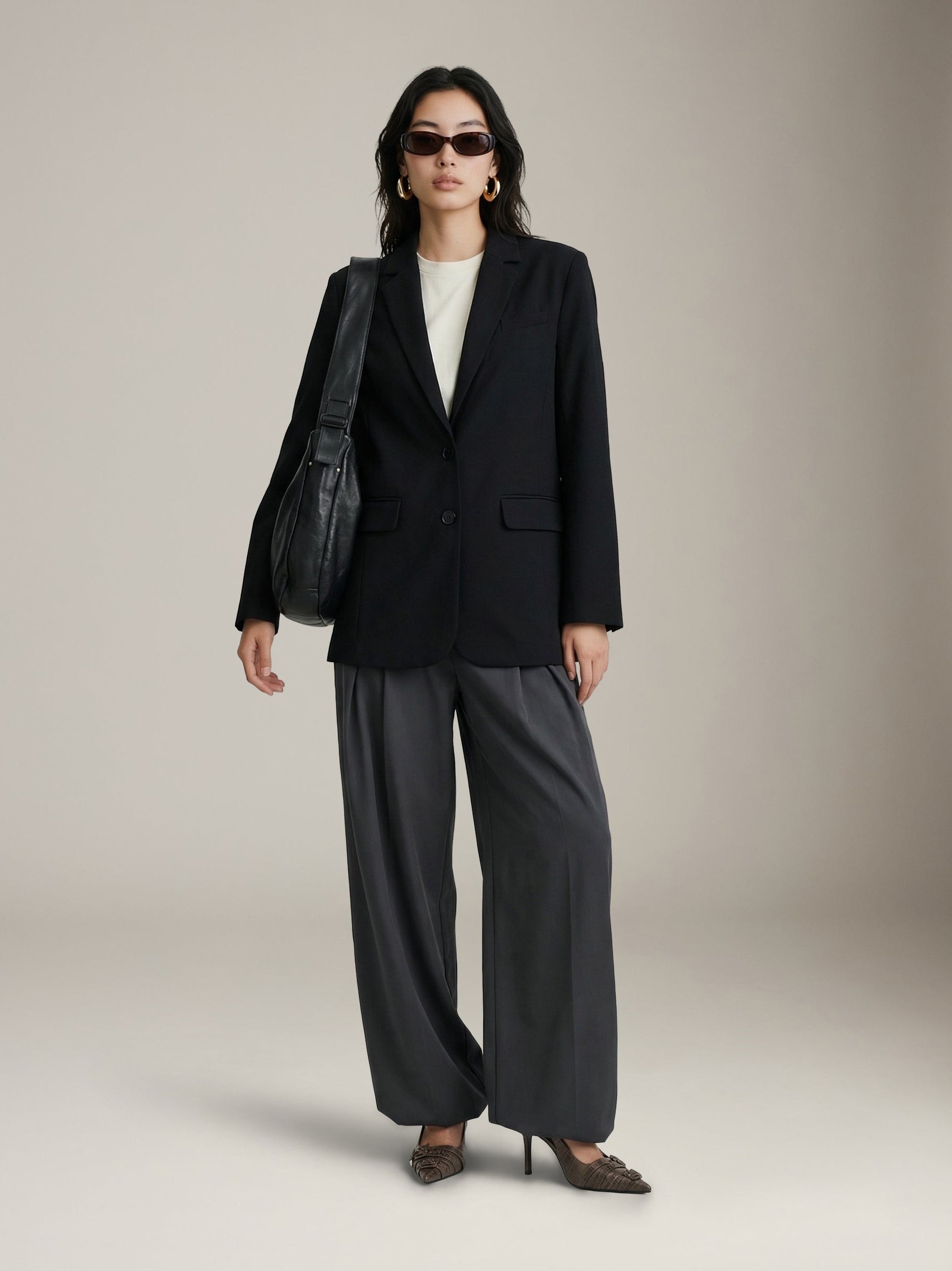 ONLY - Silva Unlined Blazer - Black