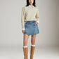 FREE PEOPLE - Wynne Denim Skirt - 