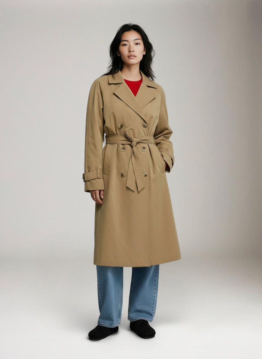 ONLY - Orchid Long Trench Coat - 
