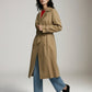 ONLY - Orchid Long Trench Coat - 
