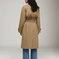 ONLY - Orchid Long Trench Coat - 