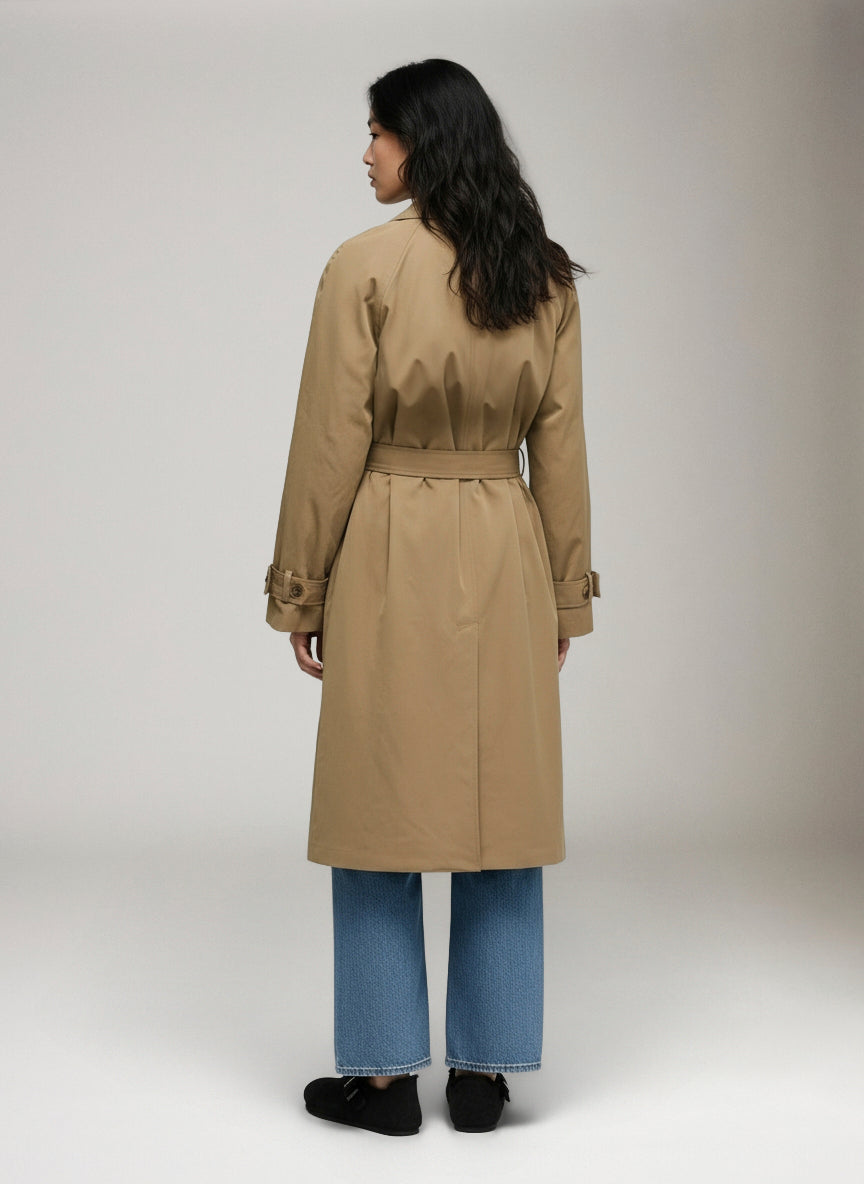 ONLY - Orchid Long Trench Coat - 