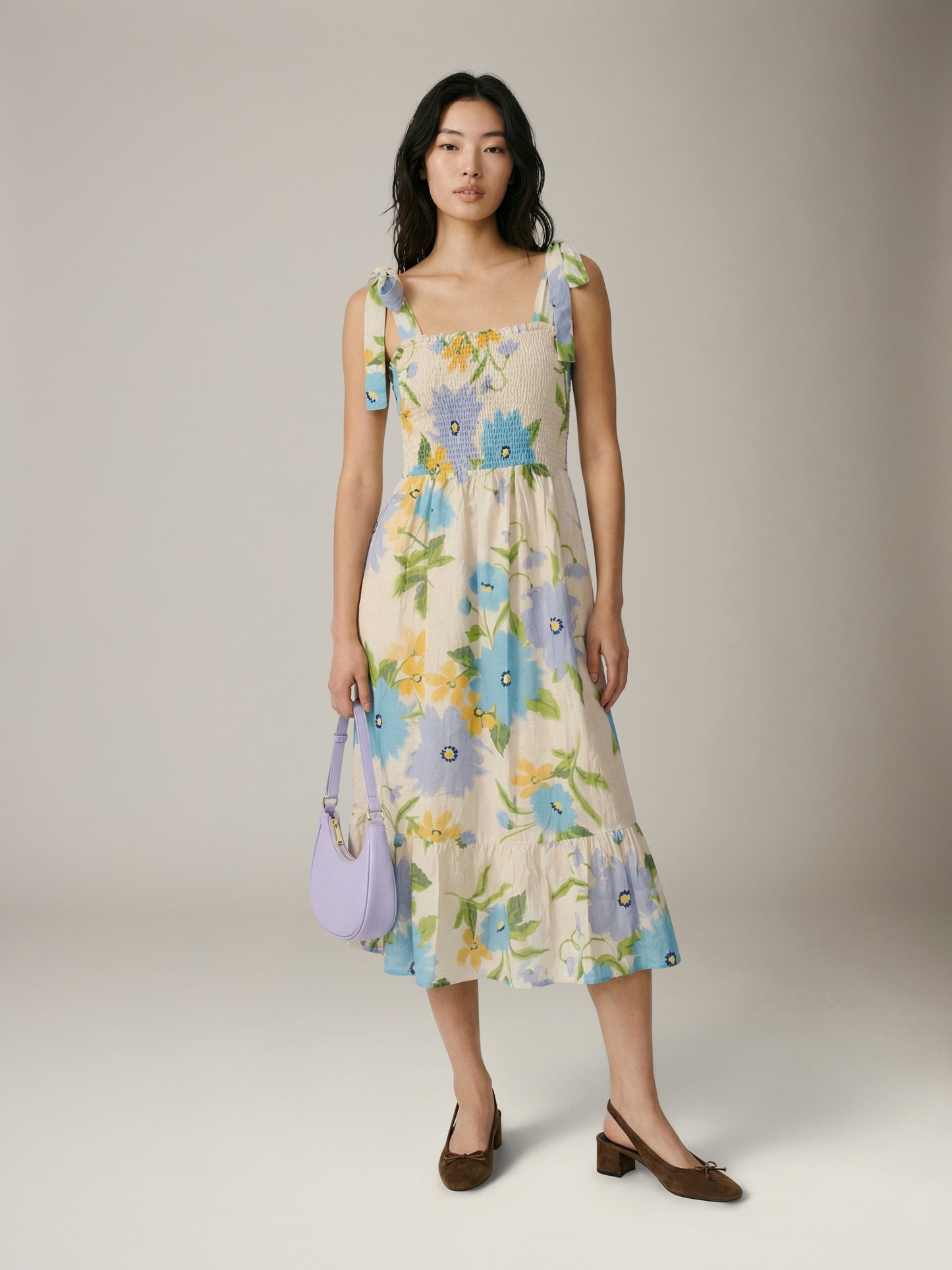 SADIE & SAGE - Fresh Cut Midi Dress - 