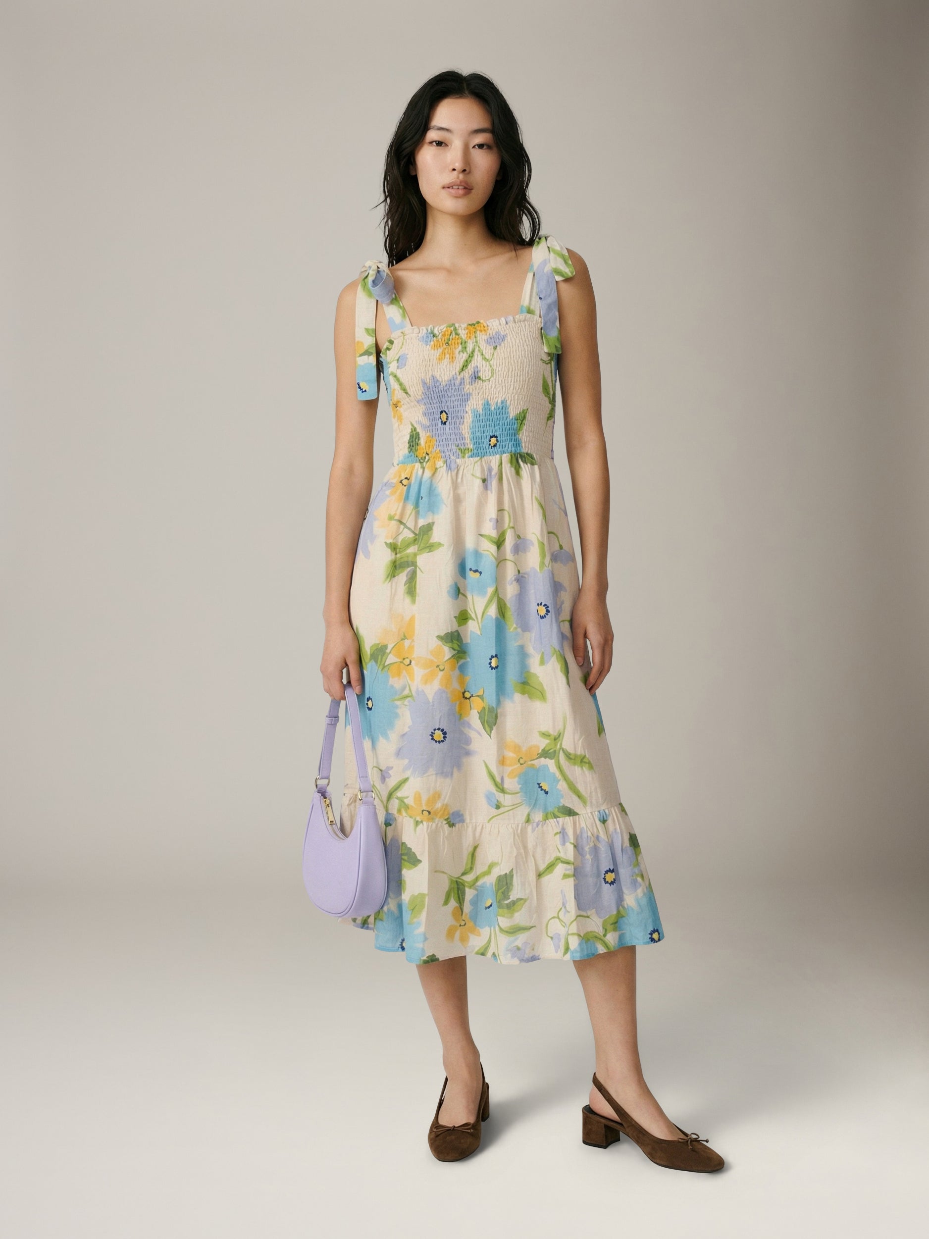 SADIE & SAGE - Fresh Cut Midi Dress - 