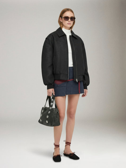 ONLY - Saba Faux Leather Jacket - 