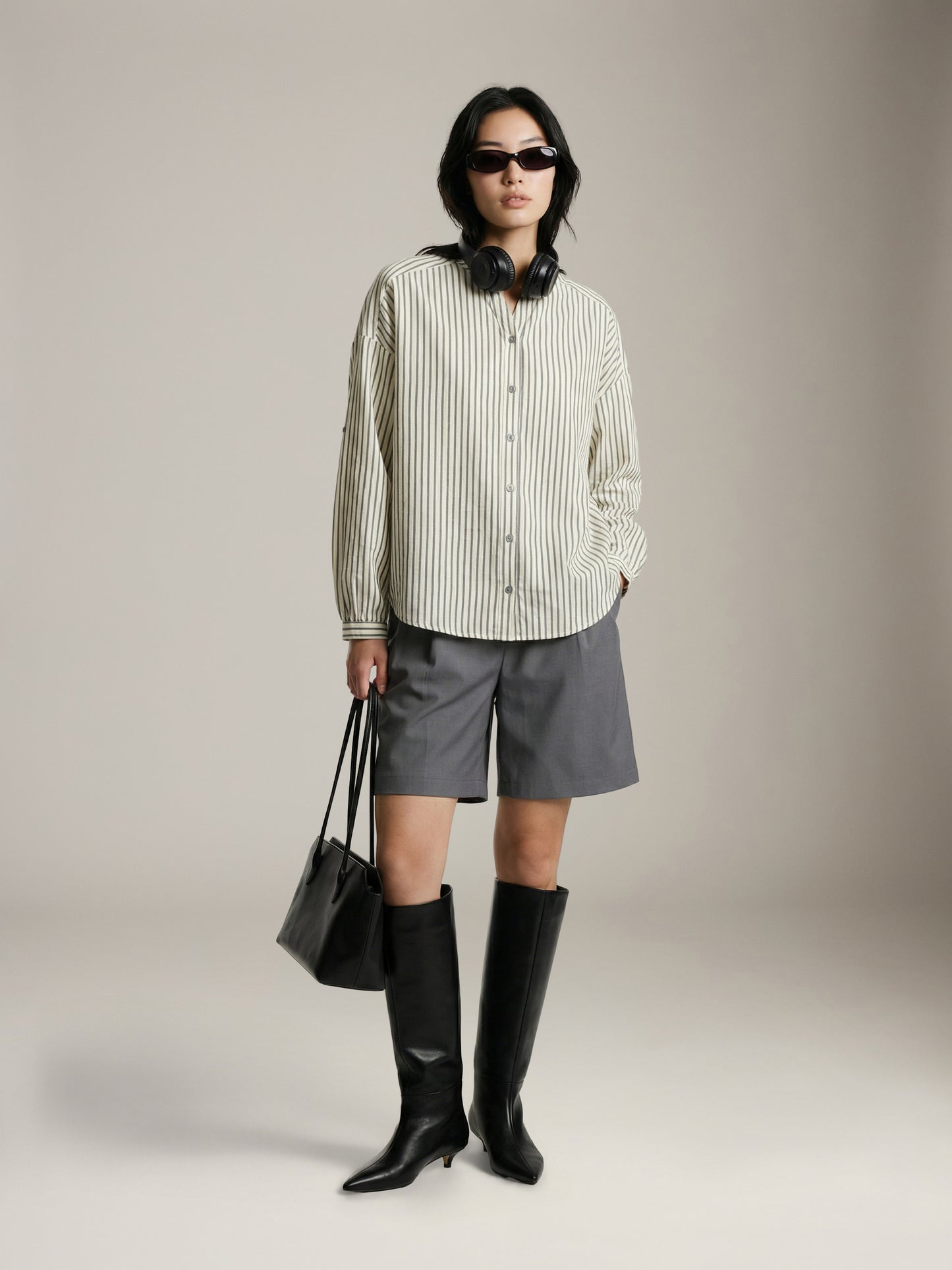 PROPAGANDA - Quinn Relaxed Shirt - Blue