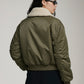 ONLY - Suri Washed Bomber - 