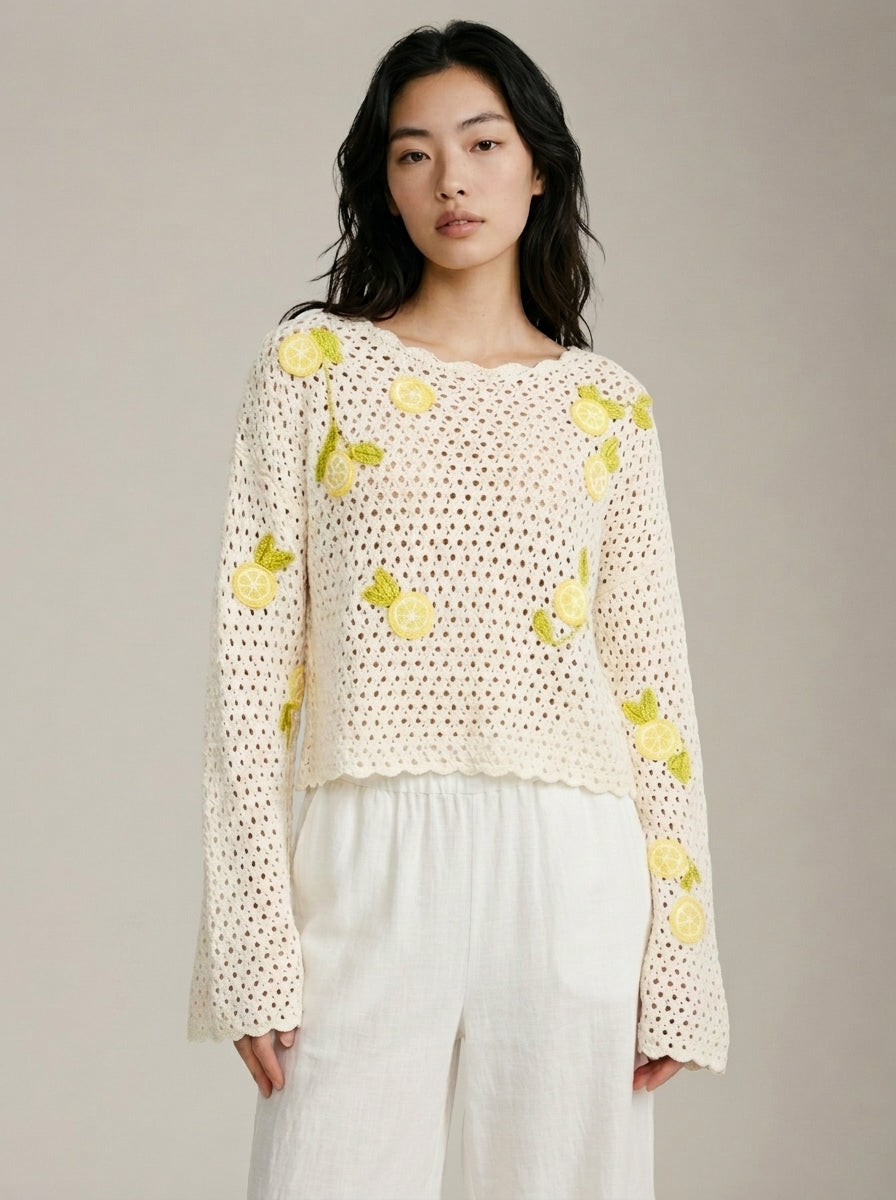 JOHN & JENN - Orlando Lemon Sweater - 
