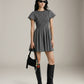 SADIE & SAGE - Frankie Smocked Mini Dress - 
