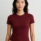 MONK & LOU - Toni High Crew T-Shirt - 