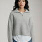 LYLA + LUXE - Eva Eco Mockneck Pullover Sweater - 