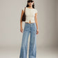 FREE PEOPLE - Libre Wide Leg Jeans - 