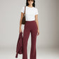 LOVEFINN - Florine Soft Knit Pant - Prune