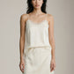LOVEFINN - Loose Satin Lace Cami - 