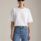 LOVEFINN - Cropped Dropped Shoulder T-Shirt - 