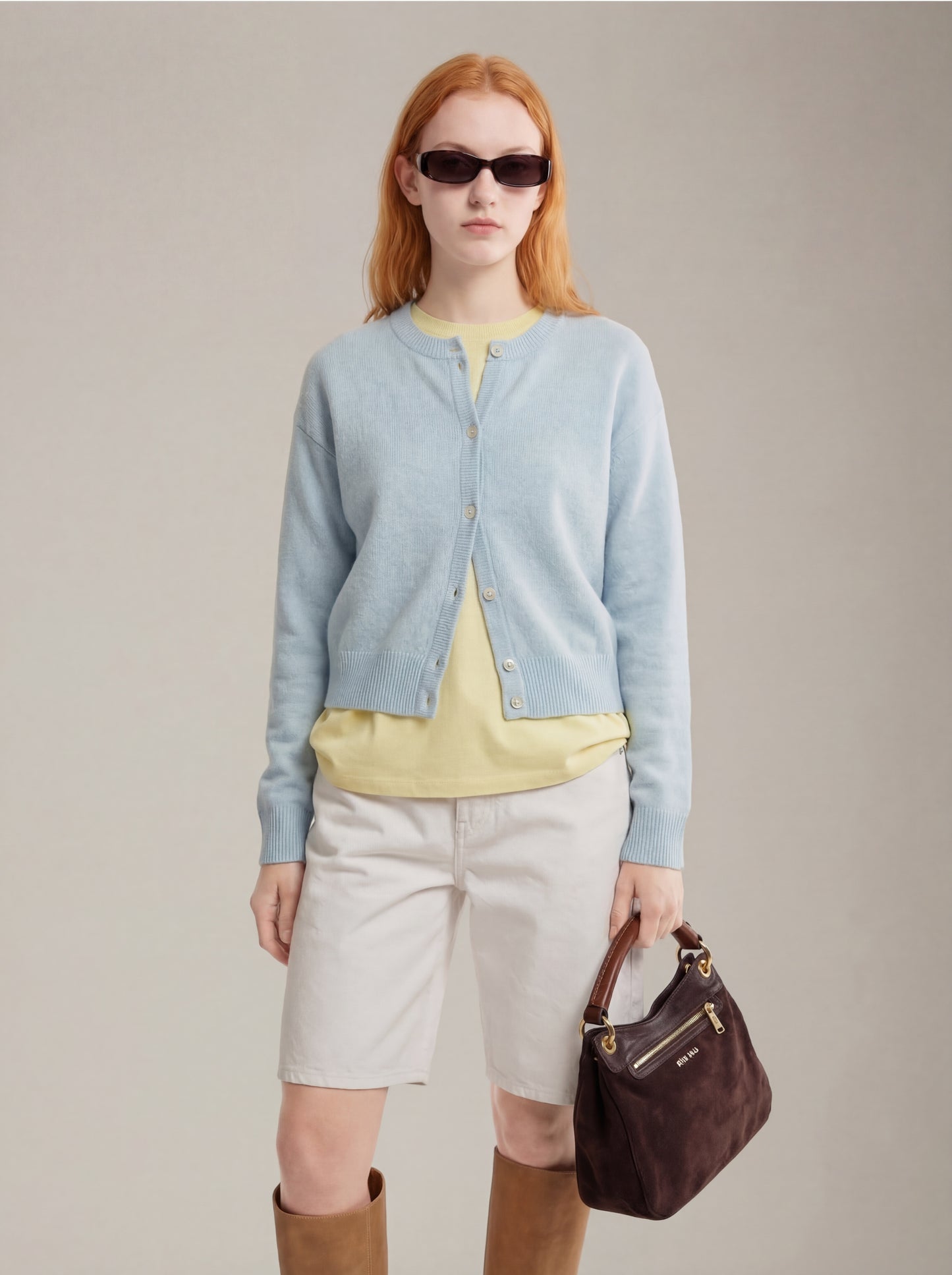 LOVEFINN - Crewneck Cardigan - 