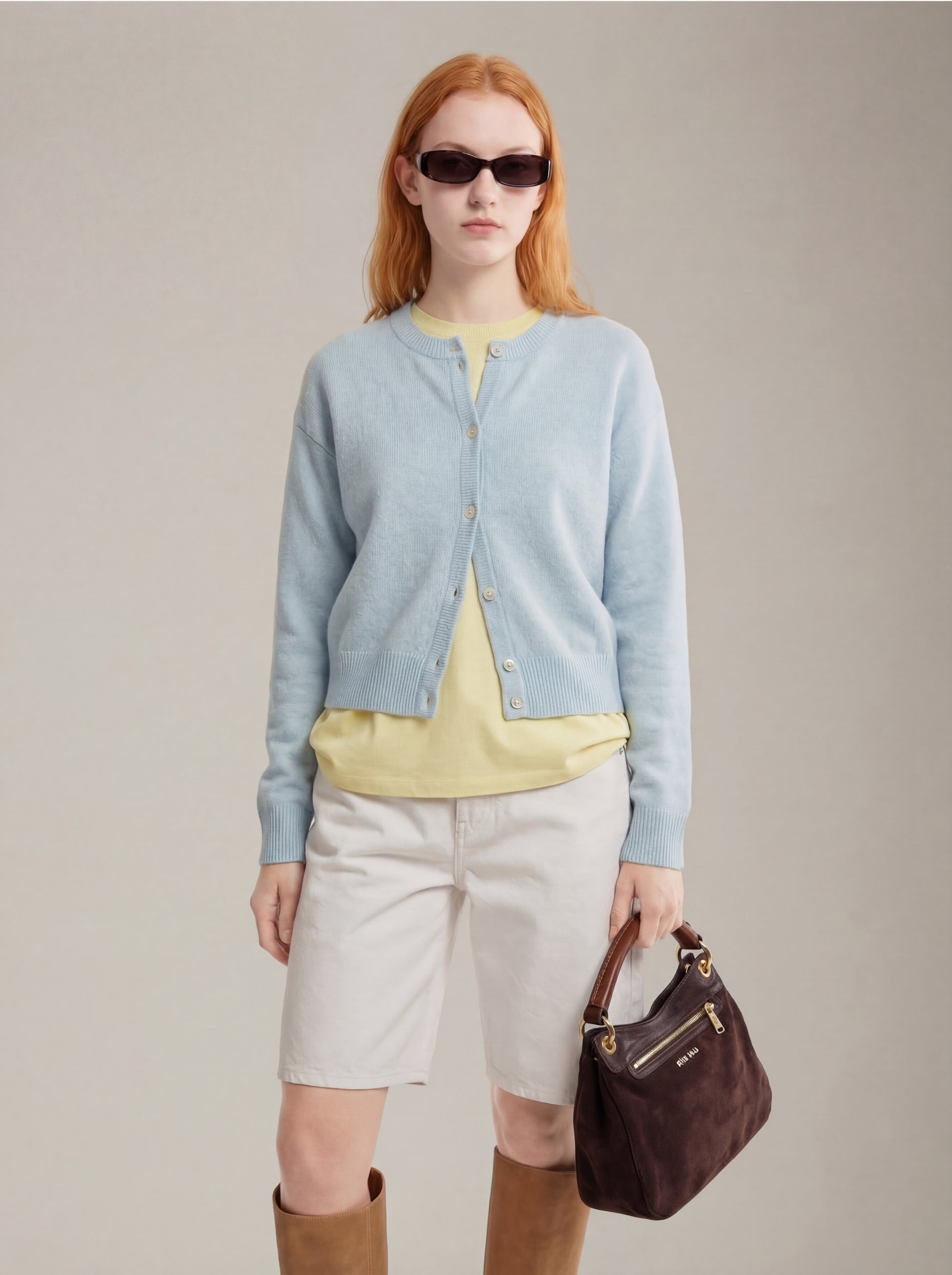 LOVEFINN - Crewneck Cardigan - 