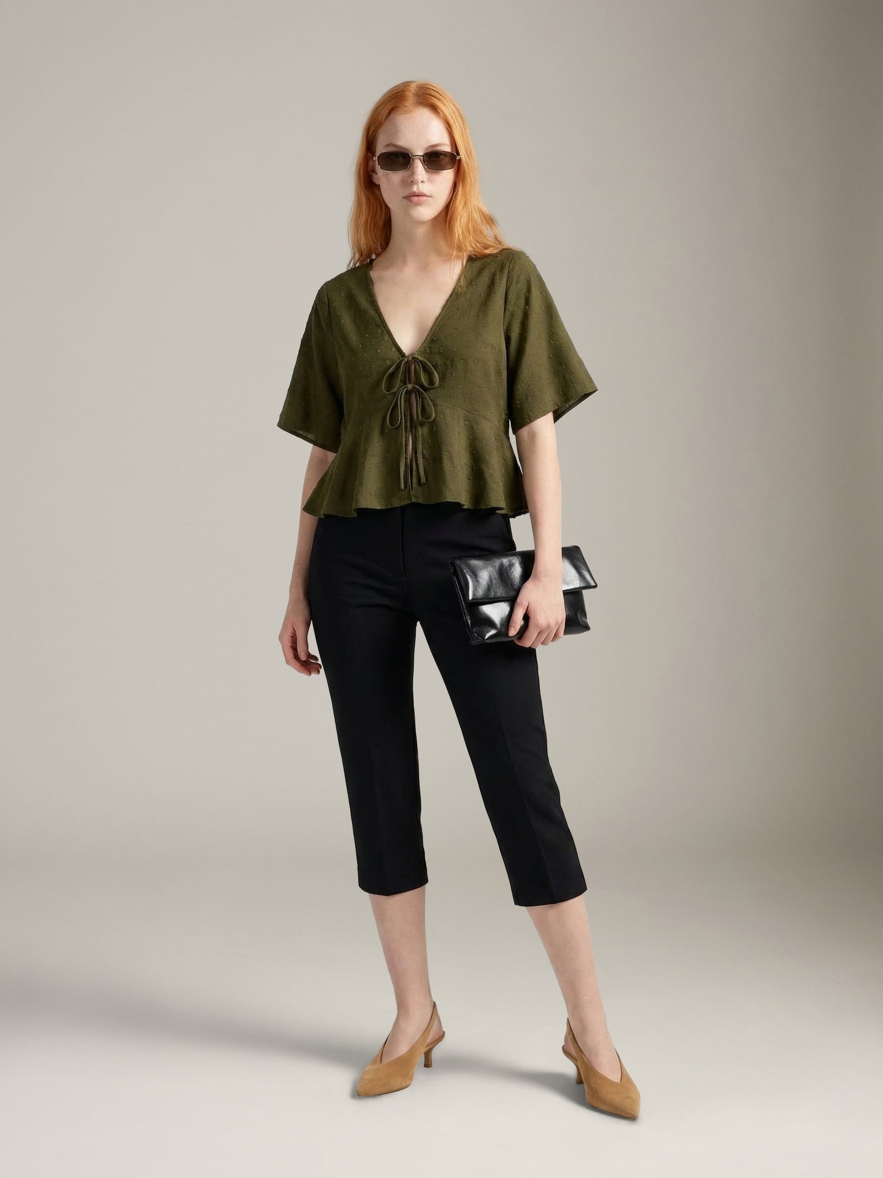 PROPAGANDA - Margo Double Tie Blouse - 