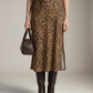 PROPAGANDA - Nicola Satin Printed Bias Skirt - 