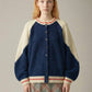 LOVEFINN - Sock Monkey Cardigan Sweater - 