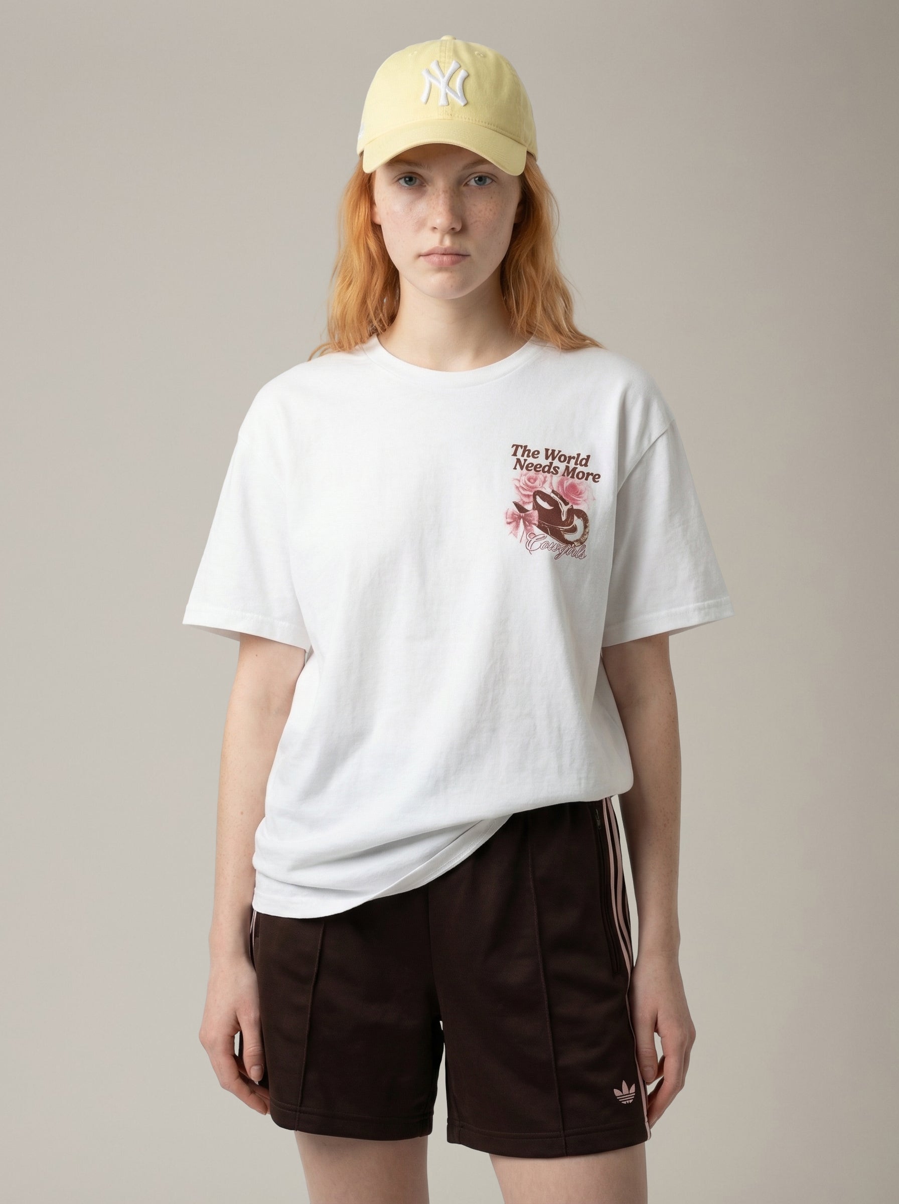 SWEET CLAIRE - The World Needs More Cowgirls T-Shirt - 