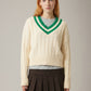 JOHN & JENN - Theodore V-Neck Sweater - 