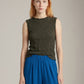 MONK & LOU - Textured Cotton Teya Top - 