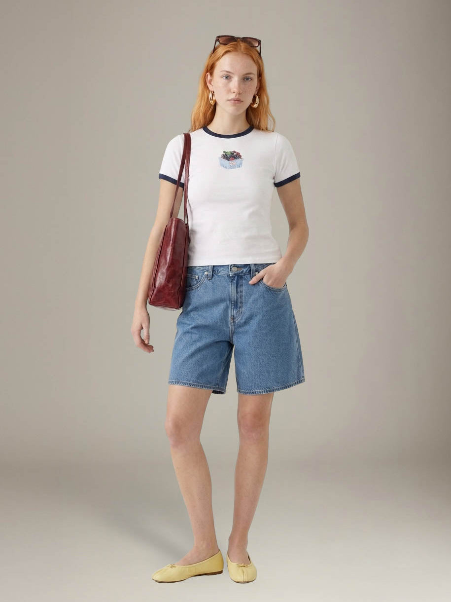 LEVI'S - Graphic Ringer Rickie T-Shirt - 