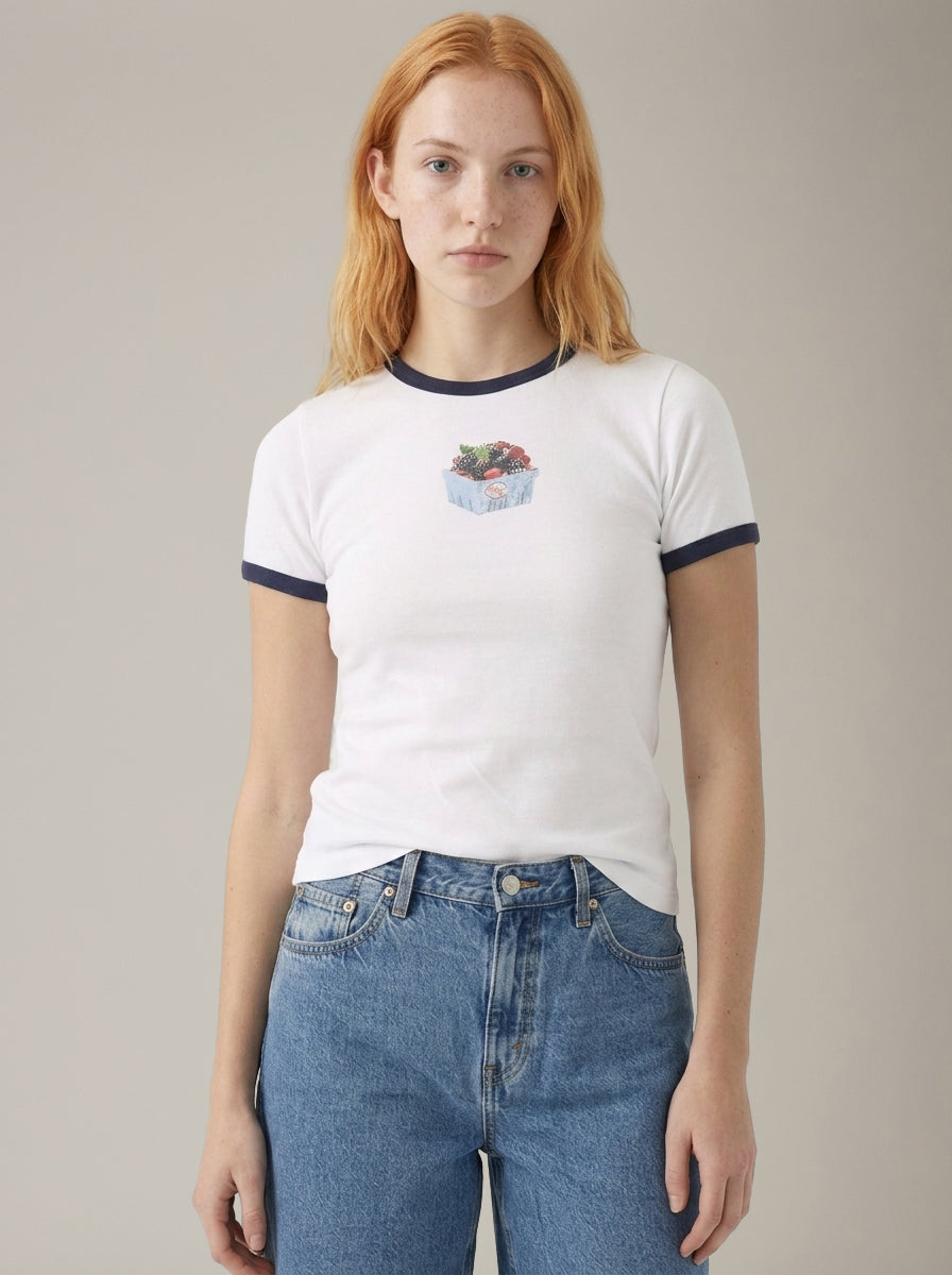 LEVI'S - Graphic Ringer Rickie T-Shirt - 