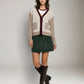 JOHN & JENN - Linden Contrast Cardigan - 