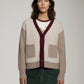 JOHN & JENN - Linden Contrast Cardigan - 