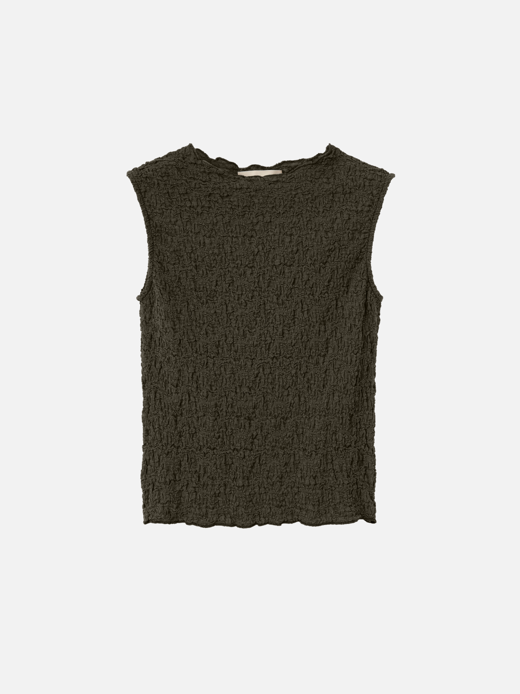 MONK & LOU - Textured Cotton Teya Top - 