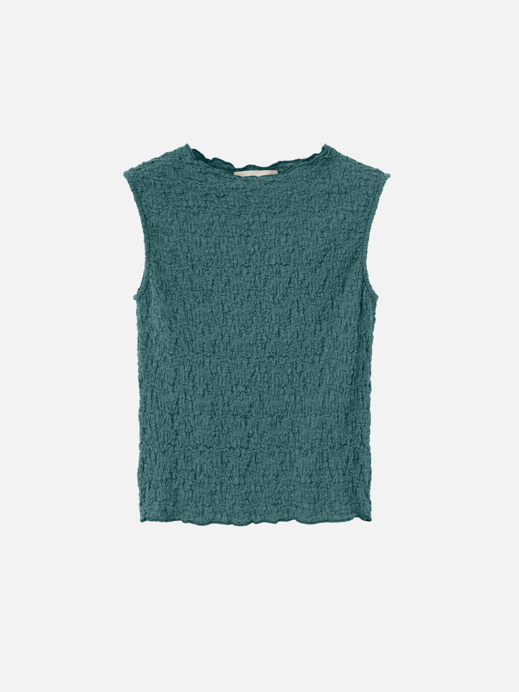 MONK & LOU - Textured Cotton Teya Top - 