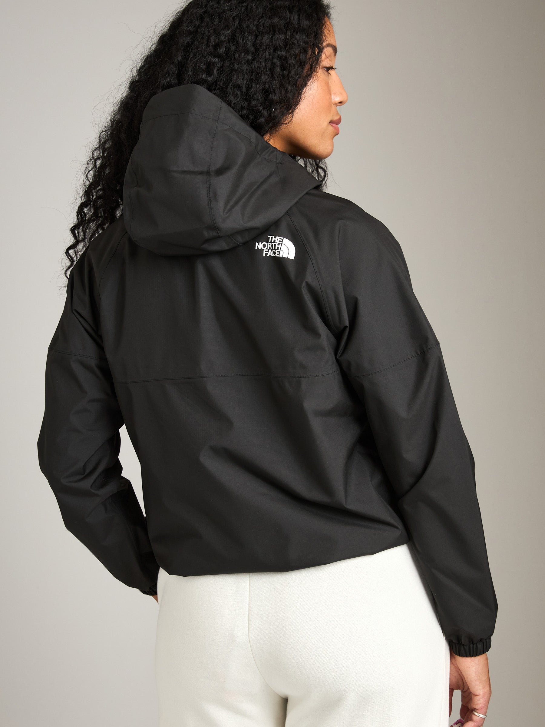 THE NORTH FACE-Antora Rain Hoodie-Latte
