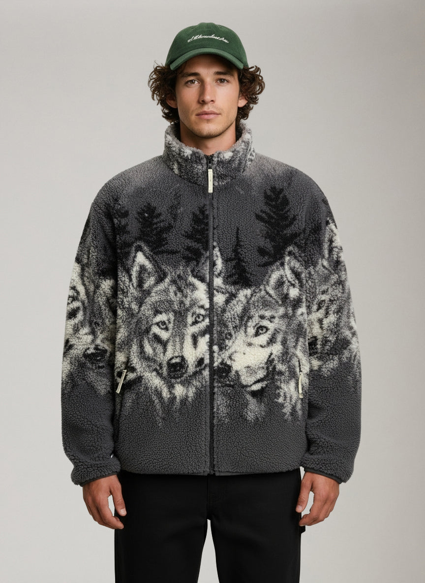 KUWALLA - Printed Sherpa Fleece - 