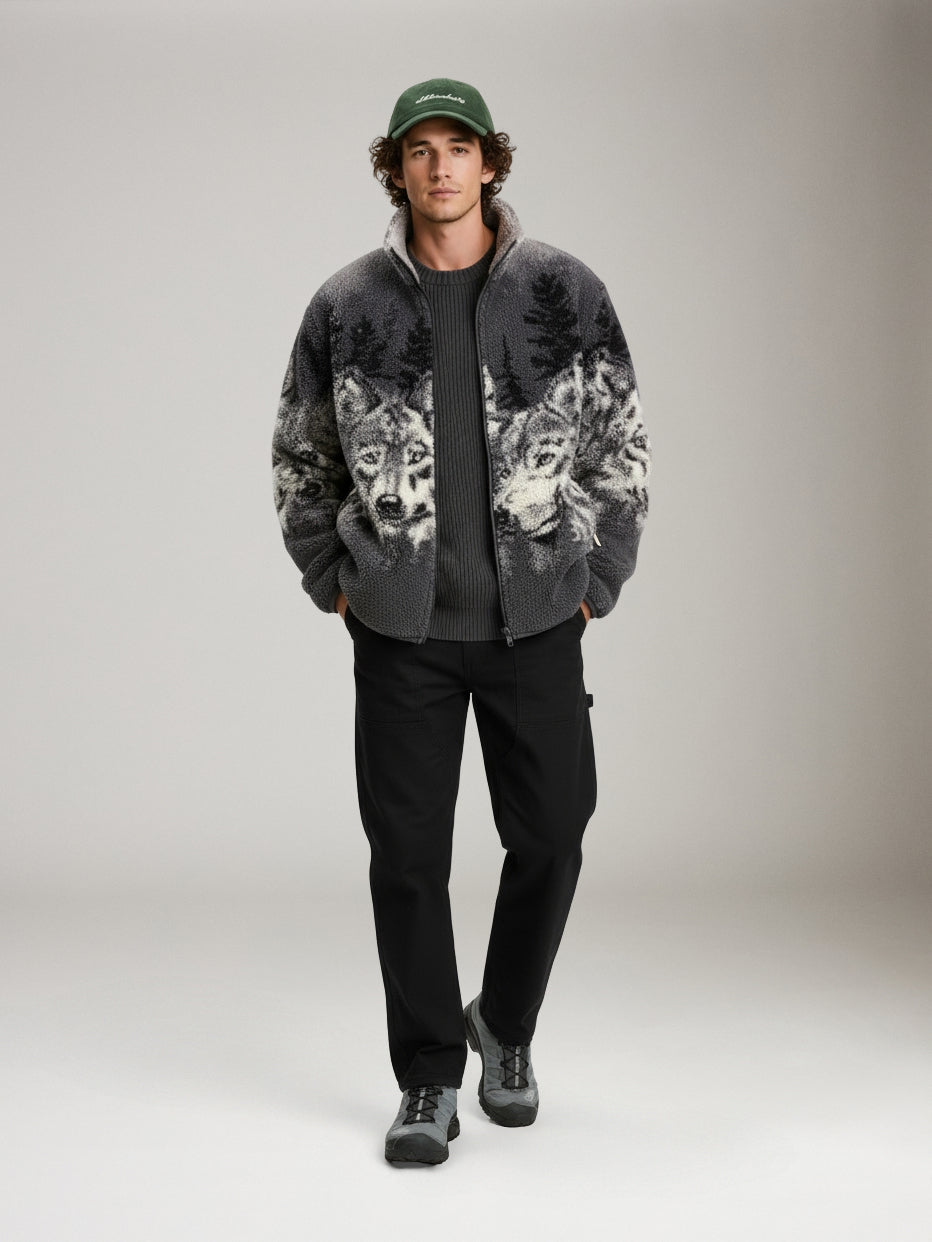 KUWALLA - Printed Sherpa Fleece - 
