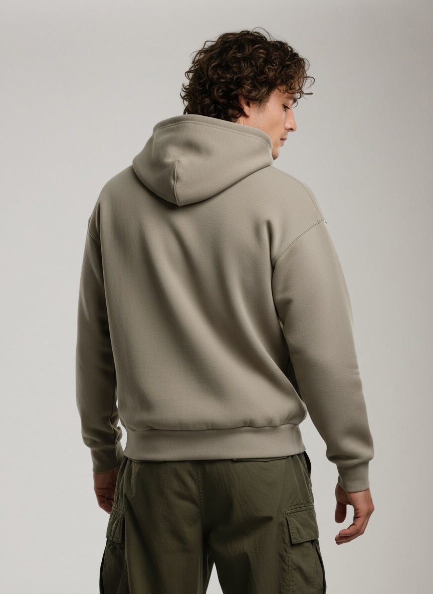 ONLY & SONS - Goyle Scuba Zip Up Hoodie - 