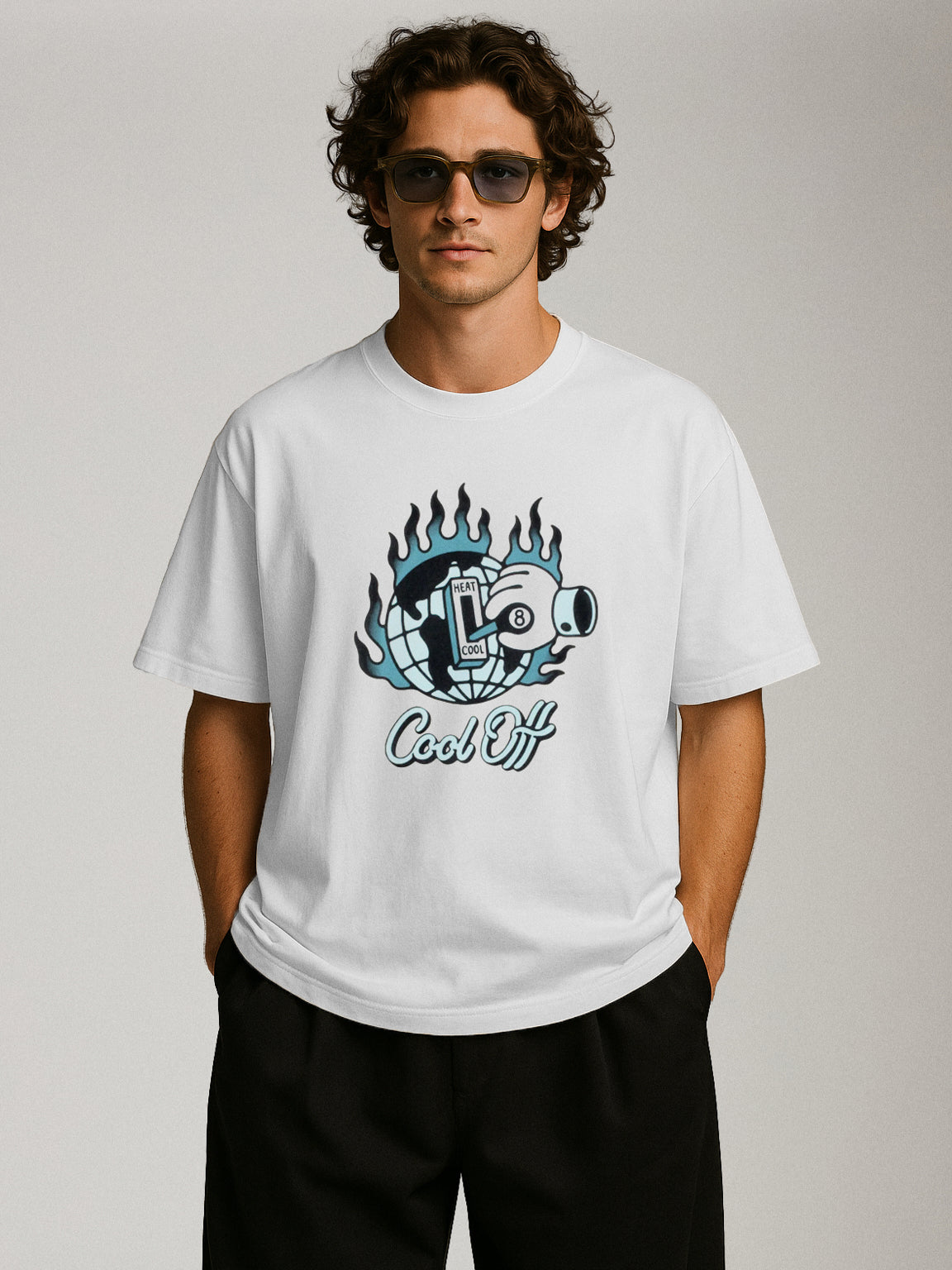 TEE LIBRARY - Cool Off Boxy Tee - 