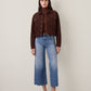 AG - Saige Wide Leg Cropped Jeans - 