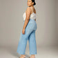 WARP & WEFT - ICN Crop Wide Leg Jeans - Extended Sizing - 