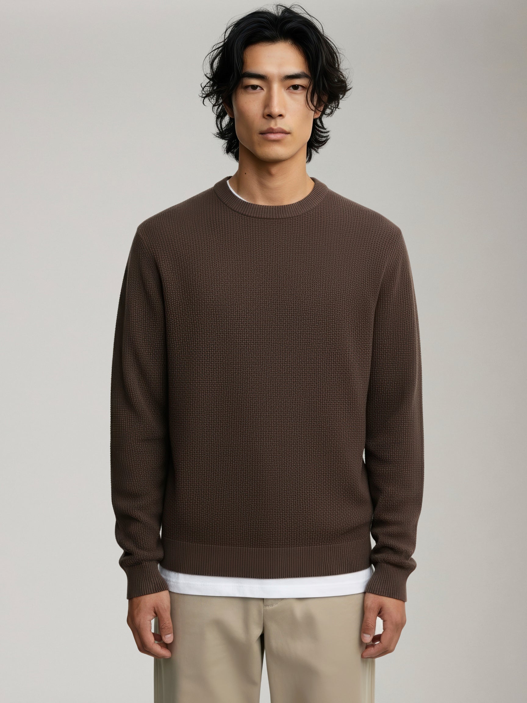 ONLY & SONS - Tony Longsleeve Waffle Knit - 