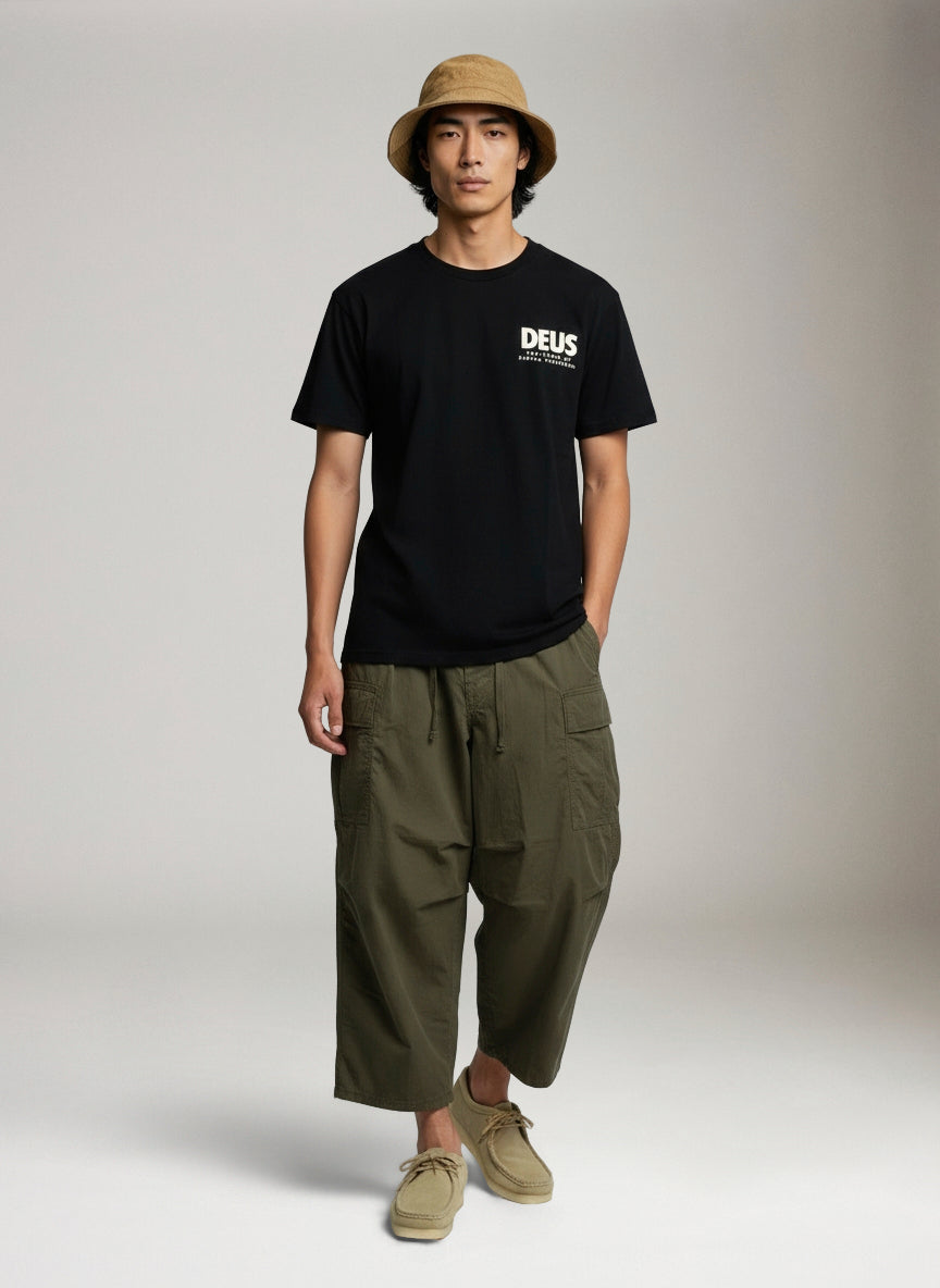 DEUS EX MACHINA - Chromium T-Shirt - Black