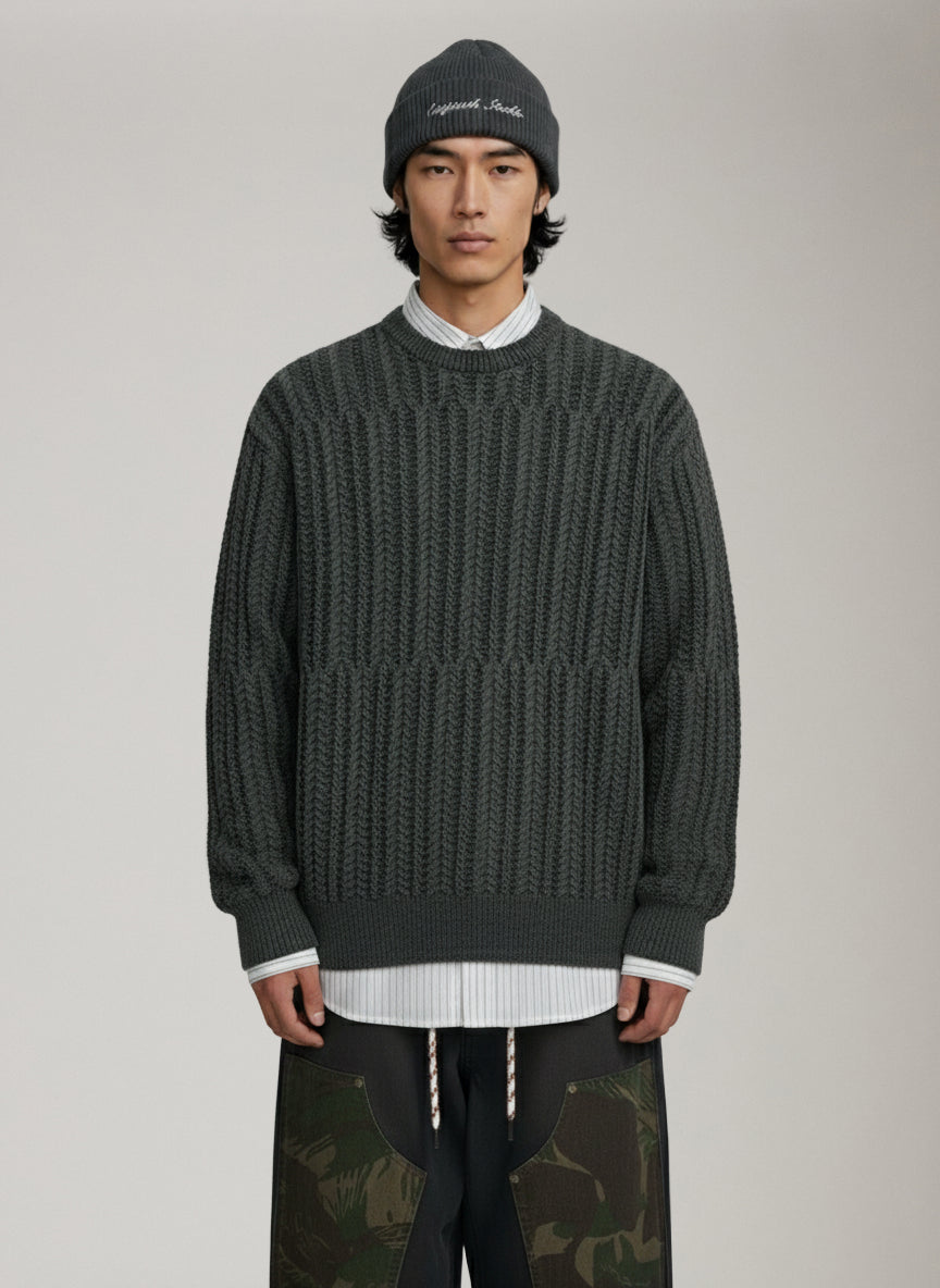ONLY & SONS - Fill Crewneck Sweater - 