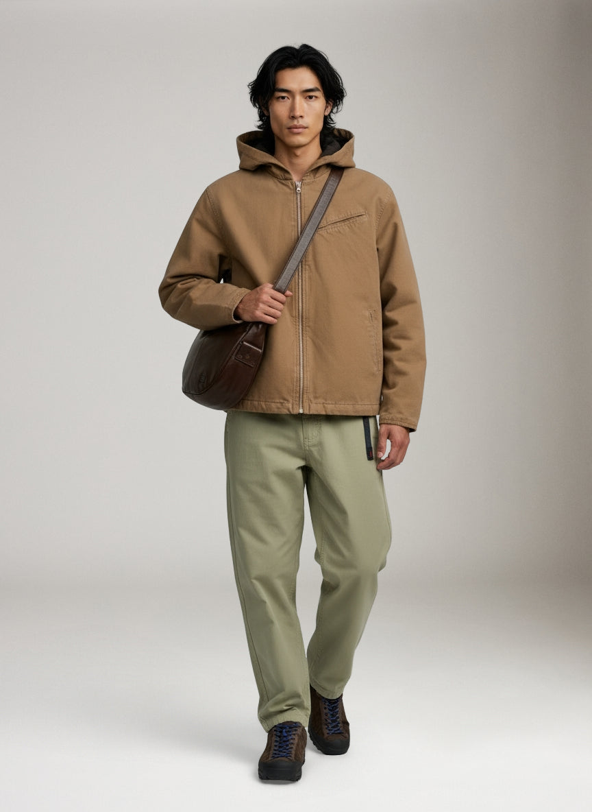 KUWALLA - Hooded Canvas Jacket - 