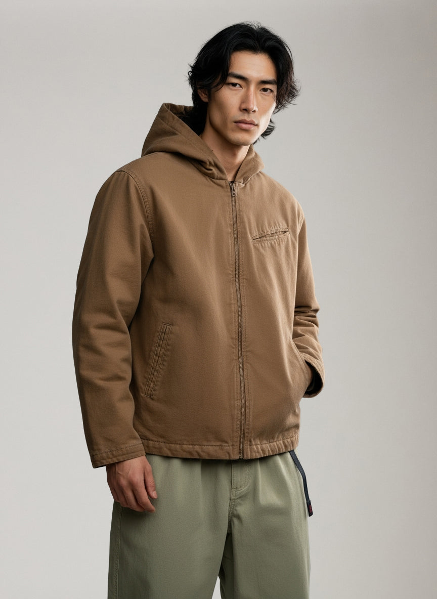 KUWALLA - Hooded Canvas Jacket - 