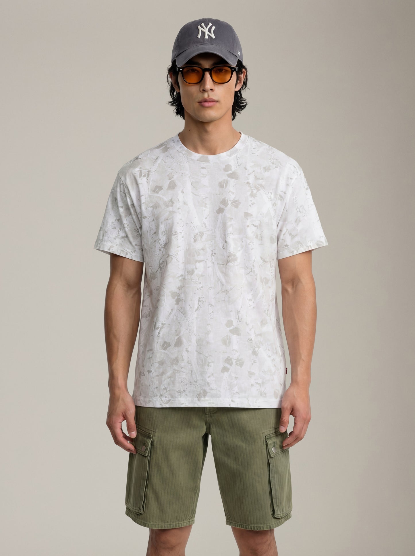 LEVI'S - Boxy Camo Shortsleeve T-shirt - 